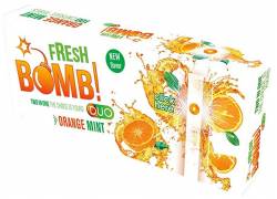 Fresh Bomb Empty Cigarettes Click Tubes Orange Mint - 100pcs.