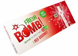 Fresh Bomb Empty Cigarettes Click Tubes Red Gourmet Strawberry - 100pcs