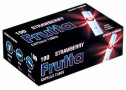 Frutta Empty Cigarettes Click Tubes Strawberry - 100pcs.
