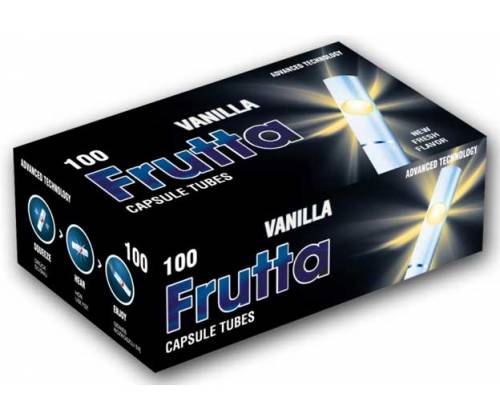 Frutta Άδεια Τσιγάρα Click Tubes Βανίλια - 100τεμ. - Τιμή: 2,80€