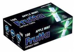 Frutta Empty Cigarettes Click Tubes Apple-Mint - 100pcs.