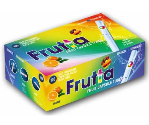 Frutta Άδεια Τσιγάρα Click Tubes Πορτοκάλι - 100τεμ. - Τιμή: 2,80€