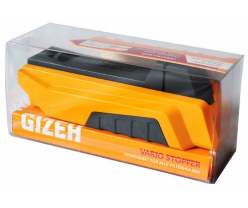 Gizeh Μηχανή γεμίσματος για Κενά Τσιγάρα Vario - Κίτρινο - Τιμή: 13,50€