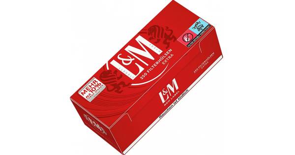 l & m red cigarettes www.Smokers.gr | L&M Empty Cigarettes Red Long Filter - 250pcs