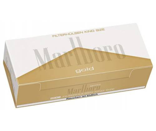 Marlboro Άδεια Τσιγάρα Gold - 200τεμ. - Τιμή: 2,60€