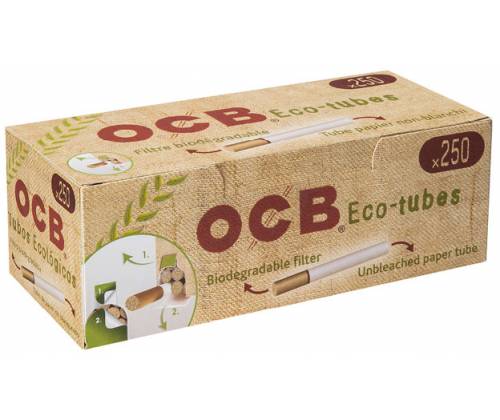 OCB Άδεια Τσιγάρα Organic Eco - 250τεμ. - Τιμή: 2,05€
