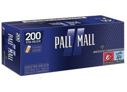 Pall Mall Xtra Smooth Taste Empty Cigarettes Blue - 200pcs