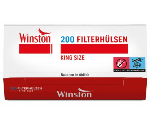 Winston Άδεια Τσιγάρα - 200τεμ. - Τιμή: 2,20€