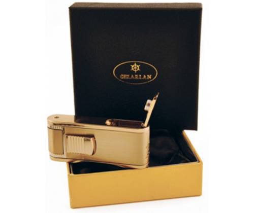 Αναπτήρας Πολυτελείας με Διπλή Φλόγα Αντιανεμικός Χρυσό 023G - Τιμή: 13,50€