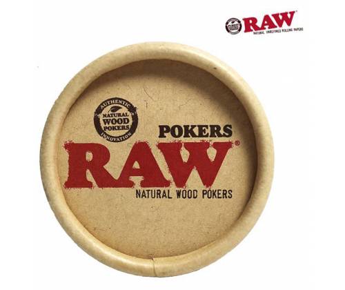 RAW Wood Pokers - Large - Τιμή: 1,40€
