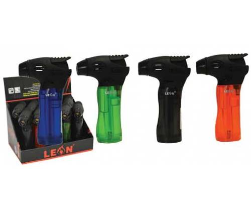 Leon Αναπτήρας Αντιανεμικός - Mega Easy Torch Διάφανος (170133) - Τιμή: 3,10€