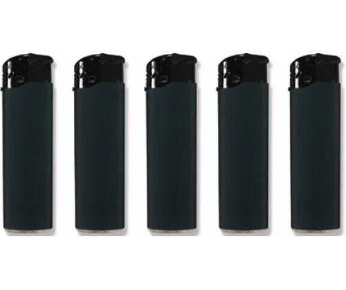 BiFlame Αναπτήρες Αντιανεμικοί - Soft Touch Μαύρο -  Price: 0,60€