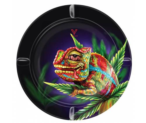 V-Syndicate Μεταλλικό Τασάκι - Σχέδιο Chameleon -  Price: 2,40€