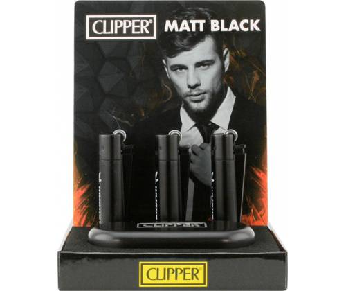 Clipper Αναπτήρας Μεταλλικός Μεγάλος - Amsterdam Leaf Black Metal - Τιμή: 12,50€