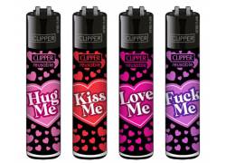 Clipper Αναπτήρας Μεγάλος - Kiss Me #2 (Ειδική Εκδοση 18+)