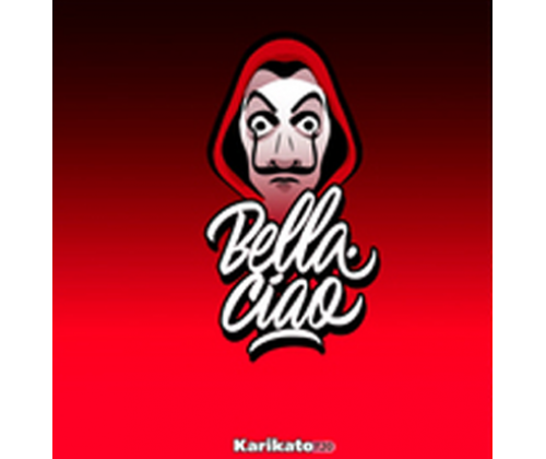 Αναπτήρας Πέτρας La Casa de Papel - Bella Ciao (Karikature) -  Price: 0,90€