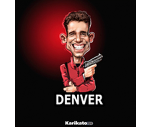 Αναπτήρας Πέτρας La Casa de Papel - Denver (Karikature) - Τιμή: 0,90€