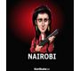 Αναπτήρας Πέτρας La Casa de Papel - Nairobi (Karikature) -  Price: 0,90€