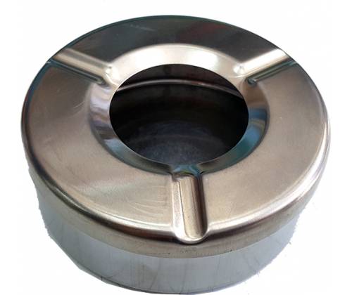 Τασάκι Ανοξείδωτο Inox 9,5x3,5cm - Τιμή: 1,45€