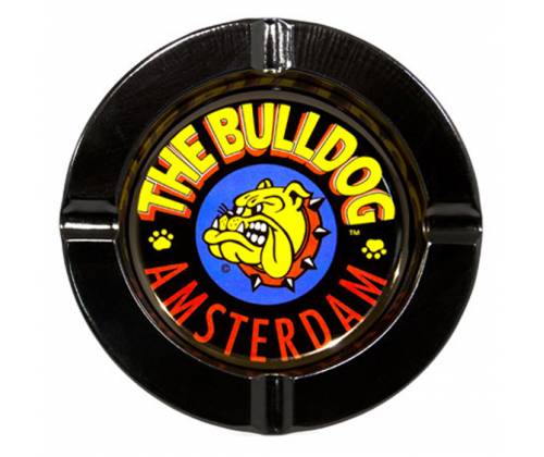 The Bulldog Amsterdam Metalic Ashtray - Black -  Price: 3,00€