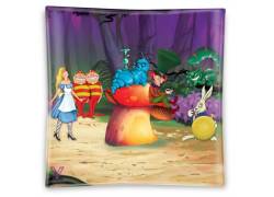 V-Syndicate Glass Ashtray - Alice Mushroom Design