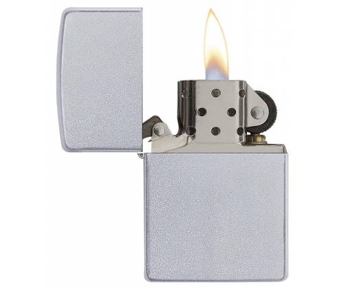 ZIPPO Lighter - 205 Satin Chrome - Price: 19,70€