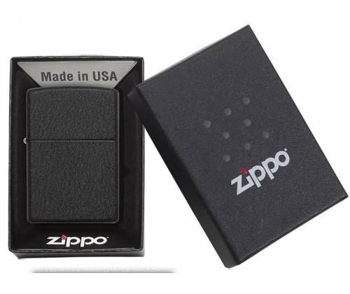 ZIPPO Αναπτήρας - 236 Black Crackle -  Price: 27,50€