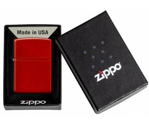 ZIPPO Lighter - 49475 Metallic Red Matte -  Price: 27,90€
