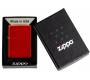 ZIPPO Lighter - 49475 Metallic Red Matte -  Price: 27,90€