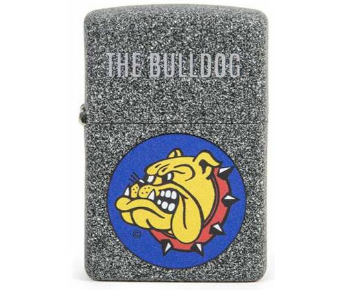 ZIPPO Αναπτήρας The Bulldog Amsterdam - Black Iron Stone - Τιμή: 85,00€