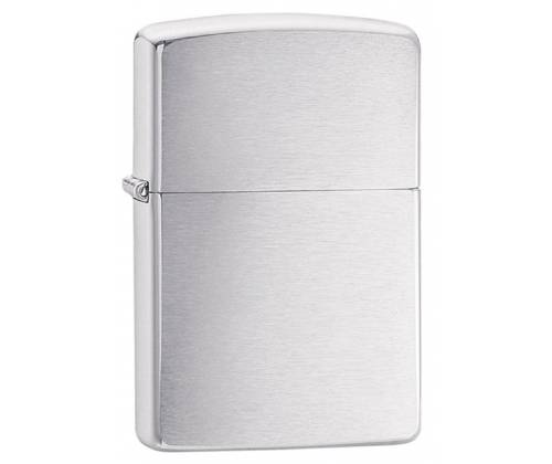 ZIPPO Lighter - 200 Brushed Chrome -  Price: 21,50€