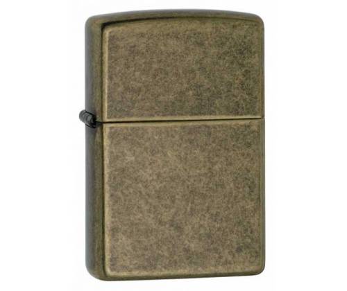 ZIPPO Αναπτήρας - 201FB Antique Brass Plate -  Price: 35,90€