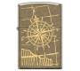 ZIPPO Αναπτήρας - 201FB Antique Brass Compass - Τιμή: 33,90€