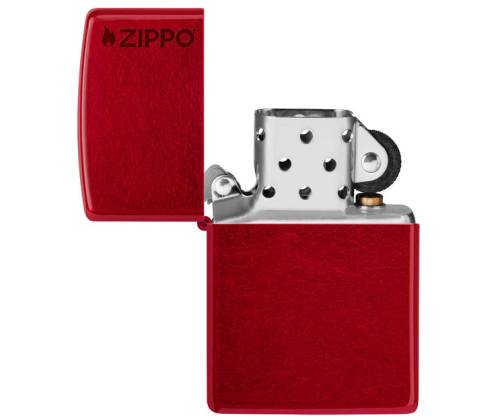 ZIPPO Lighter - 21063ZL Candy Apple Red With Zippo Logo - Price: 33,90€