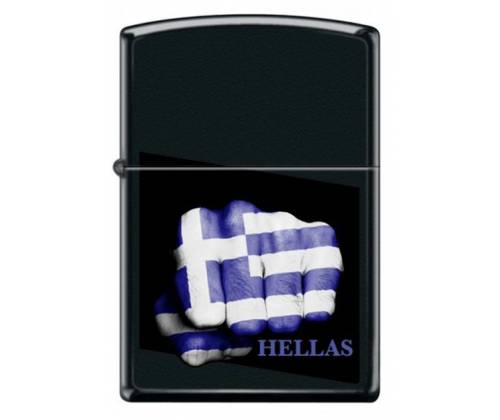 ZIPPO Lighter - Greek Flag Design (218-009435) -  Price: 28,80€