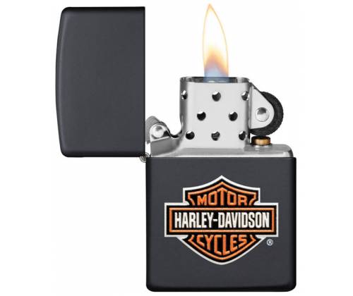 ZIPPO Αναπτήρας - Harley Davidson Black Matt - 218HD.H252 - Τιμή: 35,50€