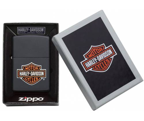 ZIPPO Αναπτήρας - Harley Davidson Black Matt - 218HD.H252 - Τιμή: 35,50€