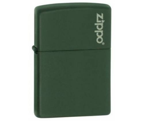 ZIPPO Lighter - 221ZL Green Matte With Zippo Logo -  Price: 30,90€