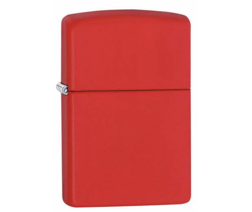 ZIPPO Lighter - 233 Red Matte -  Price: 26,50€
