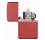 ZIPPO Lighter - 233 Red Matte -  Price: 26,50€