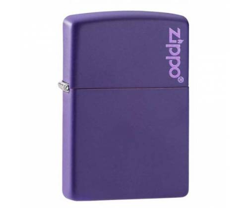 ZIPPO Lighter - 237 ZL Purple Matte With Zippo Logo -  Price: 30,80€