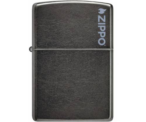 ZIPPO Αναπτήρας - 28378 Classic Grey με Λογότυπο Zippo - Τιμή: 31,50€