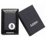 ZIPPO Αναπτήρας - Black Matte 8-Ball 28432 - Τιμή: 32,90€