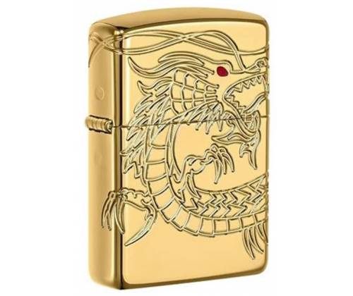 ZIPPO Αναπτήρας - Armor® Chinese Dragon Gold Plated (29265) - Τιμή: 259,00€