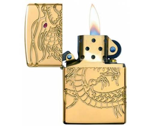 ZIPPO Αναπτήρας - Armor® Chinese Dragon Gold Plated (29265) - Τιμή: 259,00€