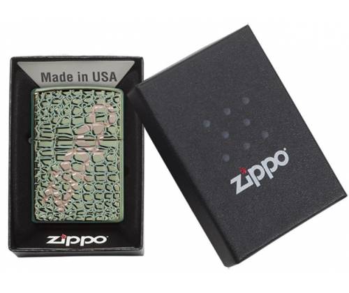 ZIPPO Αναπτήρας - 29525 Alligator -  Price: 74,00€