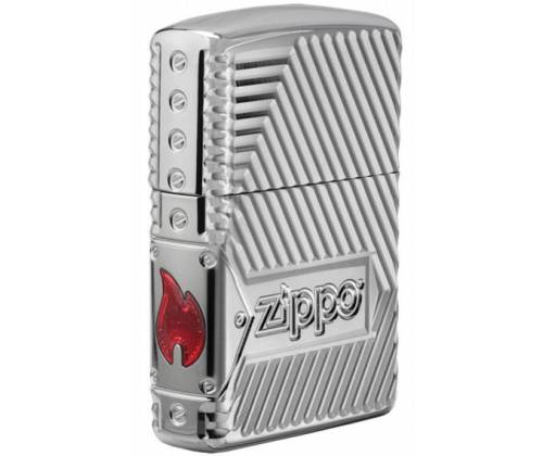 ZIPPO Αναπτήρας - 29672 Bolts® Geometric 360 Design -  Price: 135,90€