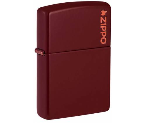 ZIPPO Lighter - 46021 ZL Merlot Red with Zippo Logo -  Price: 35,90€