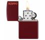 ZIPPO Lighter - 46021 ZL Merlot Red with Zippo Logo -  Price: 35,90€