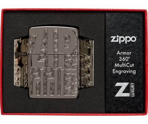 ZIPPO Lighter - Armor® Zippo Logos (46312) -  Price: 92,50€